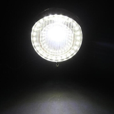 

High Performance Accessories Motorcycle LED Headlight Chrome Motorbike Head Lamp