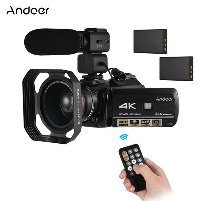 

Andoer AC3 4K UHD 24MP Digital Video Camera Camcorder DV Recorder 30X Zoom WiFi Connection IR Night Vision 31 Inch IPS LCD Touchs