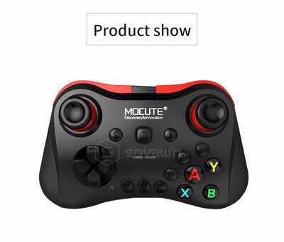 

Mocute 056 Bluetooth Gamepad Android Wireless Joystick VR Controller Mobile Joypad for PUBG Smartphone Smart TV BOX PC Holder