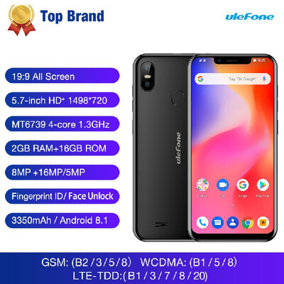 

Ulefone S10 Pro Mobile Phone 57 HD 199 2GB RAM 16GB ROM 16MP Android 81 MT6739WA Quad Core Face Unlock 4G Smartphone