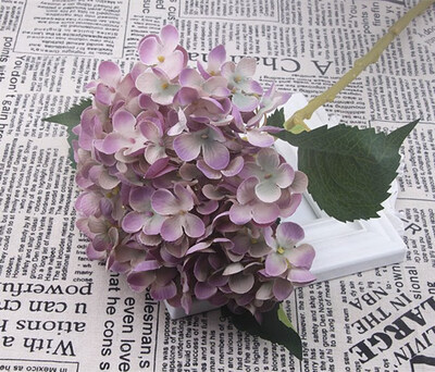 

FUNNYBUNNY Artificial Hydrangea Silk Flowers Arrangements Bunch Bridal Bouquet Wedding Bouquet for Home Garden Party Decoration