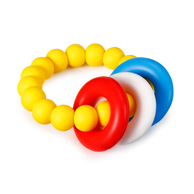 

YJ001 Bracelet Silicone Teething Phase Toy for Infants Children