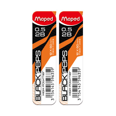 

Mapede Maped 05mm automatic pencil lead movable refill not easy to break anti-breaking refill 559635CH