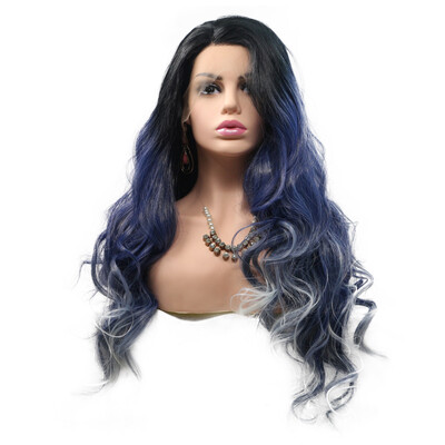 

Dolago Long Body Wave Heat Resistant Wig Synthetic Wigs For Black Women