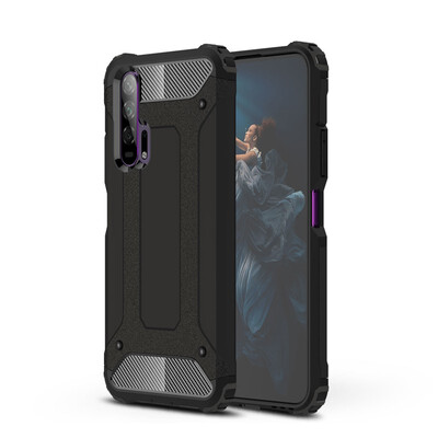 

Hybrid Bumper Armor Case Huawei Honor 20 Honor20 Pro Soft Phone Cover Huawei Honor 20 YAL-L41 YAL-AL10 Rugged TPU Case