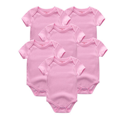 

Kiddiezoom 6PCS Baby Girls Clothes Bodysuits Cotton 0-12M Sleepwear For Babies Baby Boys Clothes Rompers Jumpsuit Infant Newborn