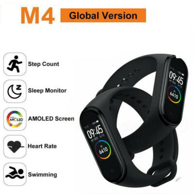 

For Xiaomi Mi Band 4 Smart Bracelet Sport Smartwatch Global Version AMOLED BT50