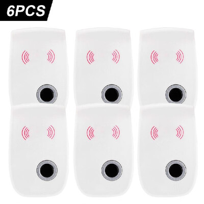 

6PCS High Quality Ultrasonic Electronic Pest Repeller Indoor for Lustrating Mouse Bug Mosquito Insect