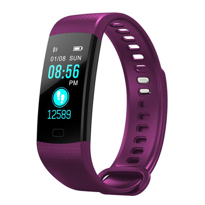 

TimeOwner Smart Band Y5 Heart Rate Blood Pressure Monitor High Brightness Colorful Screen Smart Bracelet Wristband Notification
