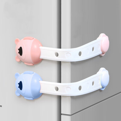 

Jing Hui Si Chuang JH0974 Multi-function Child Safety Lock Protective Drawer Lock Baby Baby Locker Refrigerator Lock Cabinet Door Cabinet Lock Buckle 6 Pack