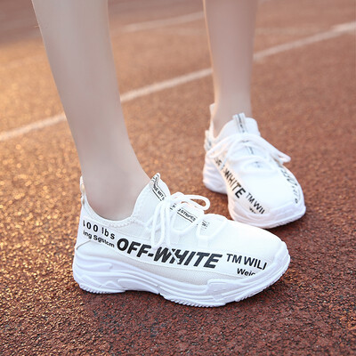 

Sports shoes female Korean version of the wild white 2018 new small white shoes womens shoes super fire
