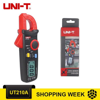 

True RMS UNI-T UT210E Multimeter ACDC Current Clamp Meters Capacitance Tester UT210A Digital DC Clamp Multimeters Clamp UT210E