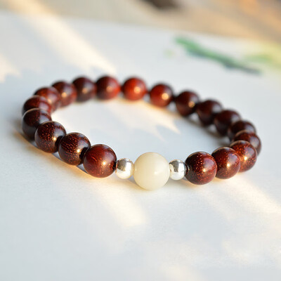 

FW Vintage brown men&women 8mm bracelet
