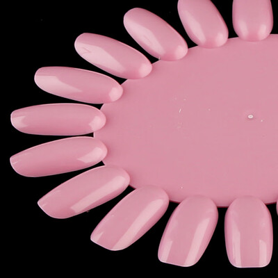 

Toponeto 10 X 20Pcs Nail Polish Art Color Card Removable Display Rack Clear