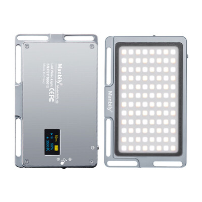 

Manbily 8W Fill Light Selfie Camera Lamp USB Powered Adjustable Brightness Dimmable Color Temperature Changing for Live Show Taki