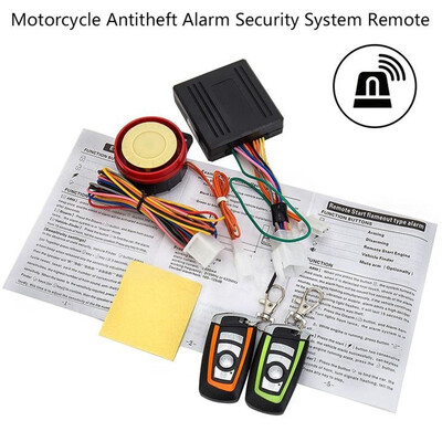 

Fashion Black Motorcycle Antitheft Alarm Horn Buzzer Alarms