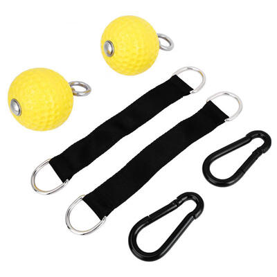 

Greensen Yellow Pull Up Arm Strength Training Hanging Ball Gym Exercise Home Fitness Chin Up Equipment
