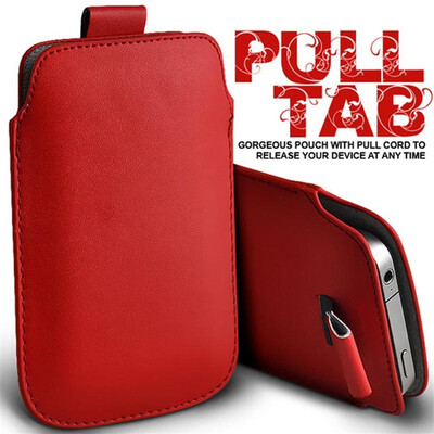 

PU Leather Pull Tab Sleeve Pouch For LG Q6Q6 Alpha Q6AQ6 Plus M700N M700A X600 X600K Phone Cases Bag Universal Full Pouch