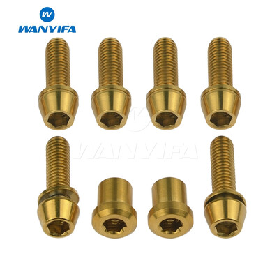 

Wanyifa Titanium M5x16 18mm Blot for 3T ARX LTD Stem - Complete Titanium Bolts Hardware Upgrade Kit