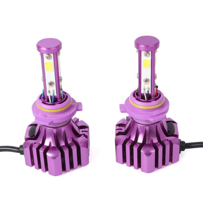 

9006 B3 2PCS Led Cob LED Chip Car Headlamp 36W 6500k White Light 8000LM Car Bulb Fog Light