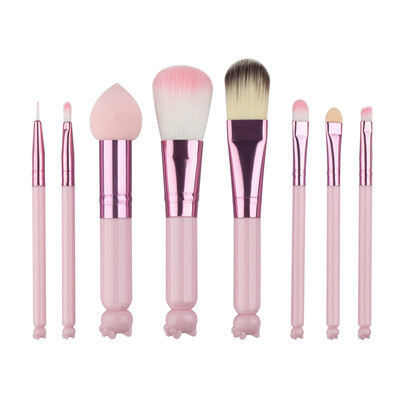 

〖Follure〗8PCS Make Up Foundation Eyebrow Eyeliner Blush Cosmetic Concealer Brushes