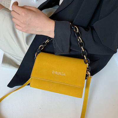 

Advanced sense bag frosted handbags new 2019 fashion handbags ocean shoulder bag wild ins messenger bag