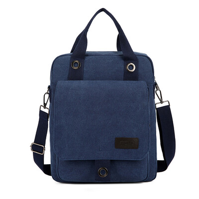 

Tailored Mens Leisure Fashion Large Capacity Canvas Messenger Bag Handbag Backpacks