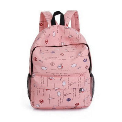 

Fashion Casual All-match Backpack Large Capacity Schoolbag Portable Shoulder Bag For Women