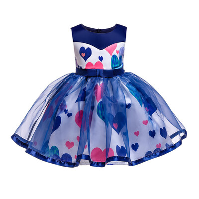 

Floral Baby Girls Princess Bridesmaid Pageant Gown Birthday Party Wedding Dress