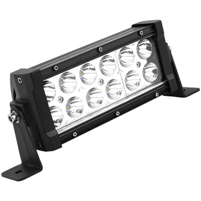 

36W 8" Spot Work LED Light Bar Off Road SUV 4WD ATV UTE 12v Driving Lights