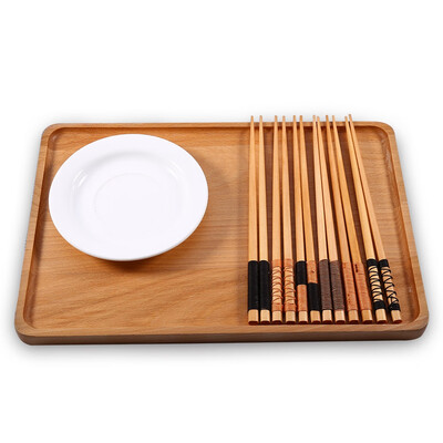 

Greensen 6 Pairs Practical Japanese Style Natural Handmade Chestnut Wood Chopsticks Set Pack GiftChopsticks chestnut Chopsticks