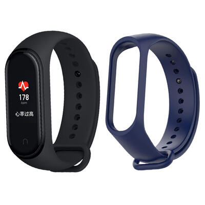 

Xiaomi Mi Band 4 095 inch AMOLED 5ATM Heart Rate Smart Wristband wStrap