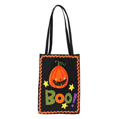 

2018 New Style Fashion Halloween Tote Bags Childrens Kids Gift Party Loot Trick Print Sweets Candy Handbags