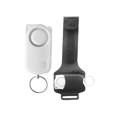 

Runner Personal Alarm Self Defense SOS Emergency Personal Safety Alarm Key Ring Wrist 120dB Scream Loud for Night Running Walking