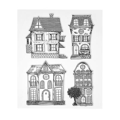 

House Transparent Silicone Stamp Seal Card Making Scrapbooking Album Decor