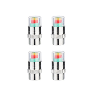 

Tailored 4 Pcs Car Auto Tire Pressure Monitor Valve Stem Caps Sensor