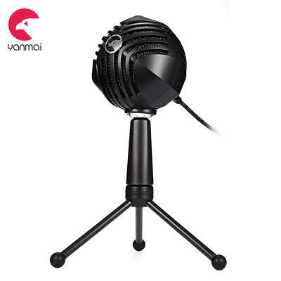 

Yanmai GM - 888B Gaming Condenser Microphone 3 Polar Patterns with Foldable Tripod