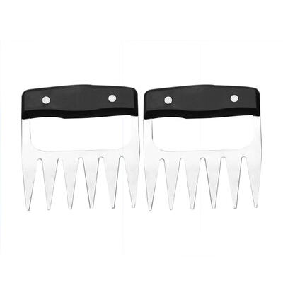 

1 Pair Paws Claws Meat Fork Tongs Lift Shred Pork Kitchen BBQ Tool