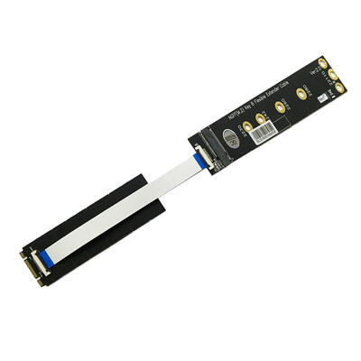 

Riser PCI-e x1 to NGFF M2 Key B Adapter Card Riser Extender Extension Wire