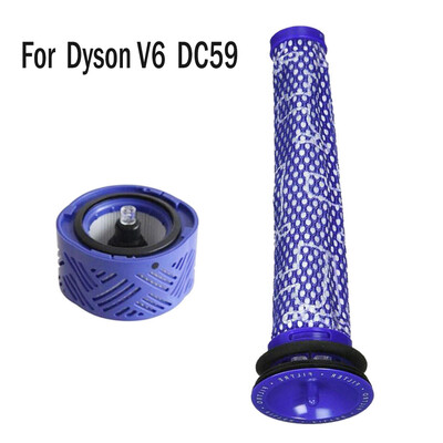 

2pcs Plastic PrePost-Motor Filter For Dyson V6 DC59 Vacuum Cleaner Accessories