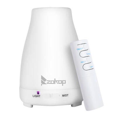 

110V 200mL RGB Essential Oil Aroma Diffuser with White Controller