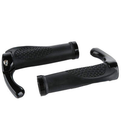 

Bicycle Bike MTB Components Bar ends Handlebars Rubber Grips Aluminum Handle bar Ergonomic Push On Soft Grips 5 colors