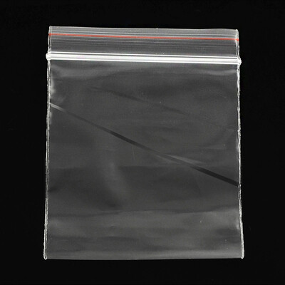 

PH PANDAHALL 500 Pcs 8x6cm Clear Bags Plastic Zip Closure