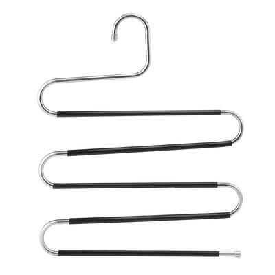 

5 Layers Stainless Steel  Type Pants Trousers Hanger Closet Storage Rack
