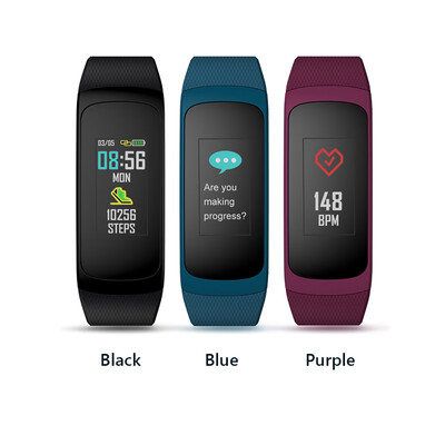 

Zeblaze Plug C Smart Bracelet 085-Inch Always-On Color Display Heart Rate Monitor Fitness Tracker IP67 Waterproof Sports Wristwat