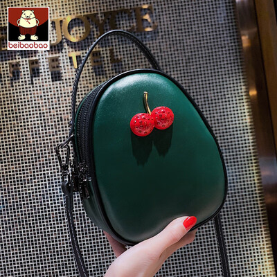 

On the new texture bag 2019 new Korean cherry cell phone bag Joker girl shoulder Messenger bag