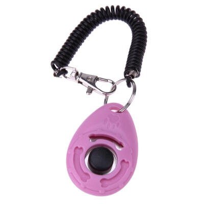 

Universal Pet Trainer Dogs Training Clicker Key Chain Pets Trainings Tools