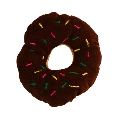 

Squeaky Circle Toys Chew Sound Plush Toy Pet Dog Toy Puppy Plush Squeaker