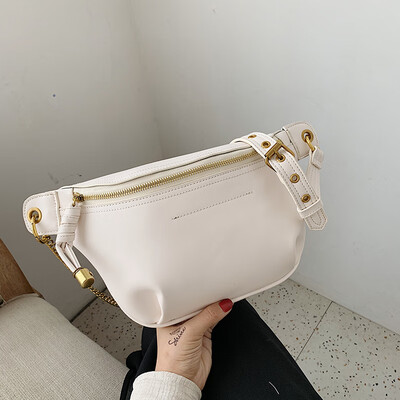 

Korean version of Joker bag ins summer minimalist womens chest bag new 2019 small fresh shoulder bag Messenger bag