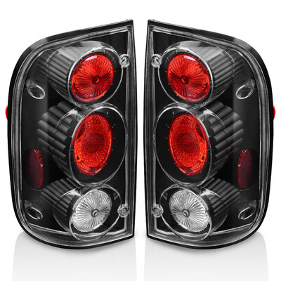 

Taillights Tail Lamps For Toyota Tacoma 2001 2002 2003 2004 Black Clear Replacement Assembly Fit